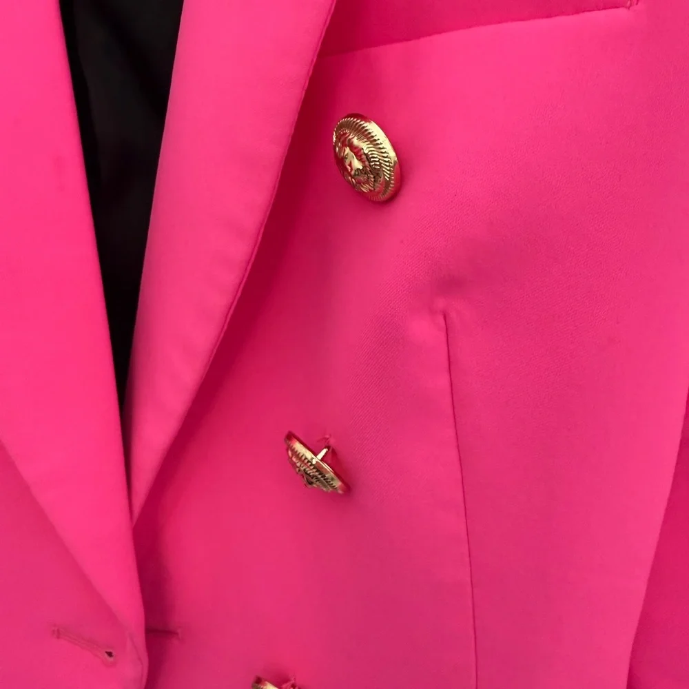 Like new! Stylish Pink and Blue Women's Blazers. Both fit like a size small. - Picture 2 of 8